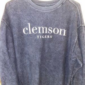 Corded Clemson sweatshirt